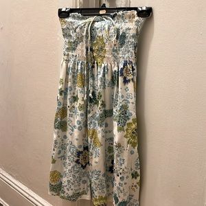 Size XL cute strapless sundress or beach coverup